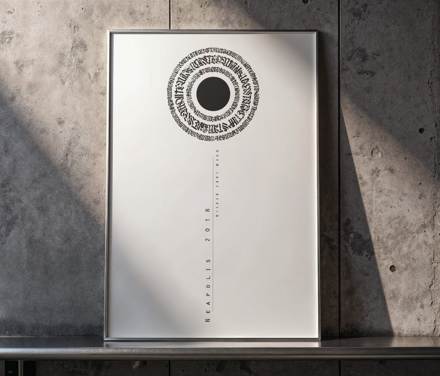 Poster formato A3 Neapolis | Drew Lab2