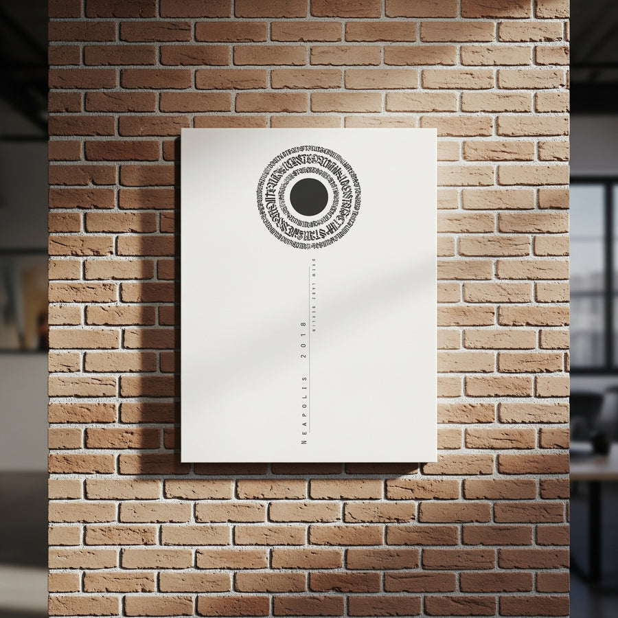 Poster 20x30 su Tela Neapolis | Drew Lab2