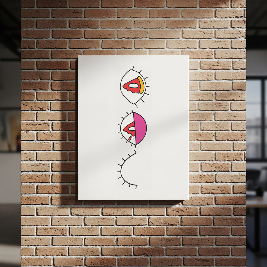 Poster 20x30 su Tela Parte Di Te