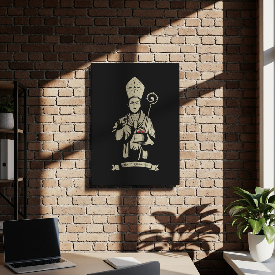 Poster 30x40 su Tela San Gennaro | Gabriele Rollin