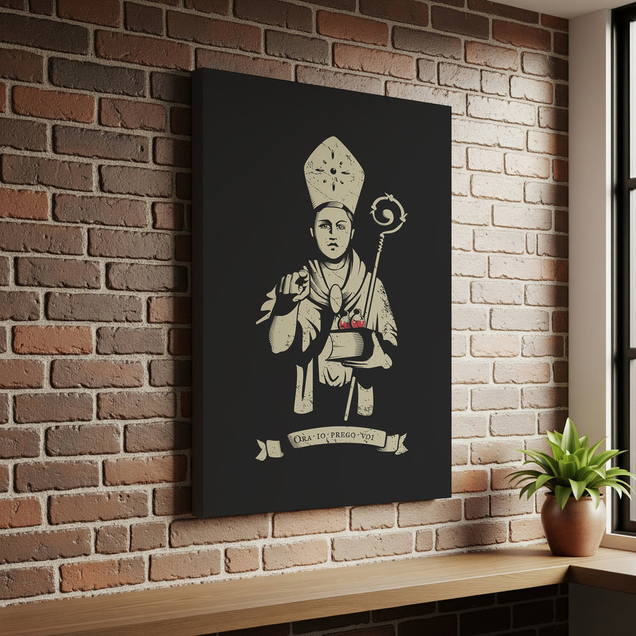 Poster 30x40 su Tela San Gennaro | Gabriele Rollin