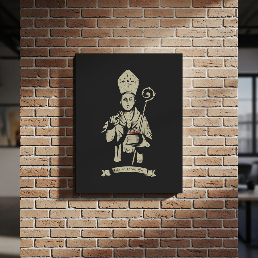 Poster 20x30 su Tela San Gennaro | Gabriele Rollin