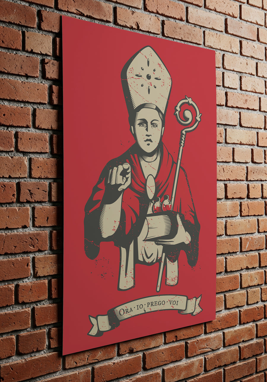 Poster 50x70 San Gennaro | Gabriele Rollin