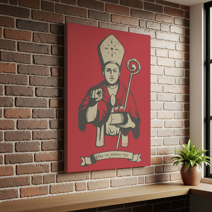 Poster 30x40 su Tela San Gennaro | Gabriele Rollin