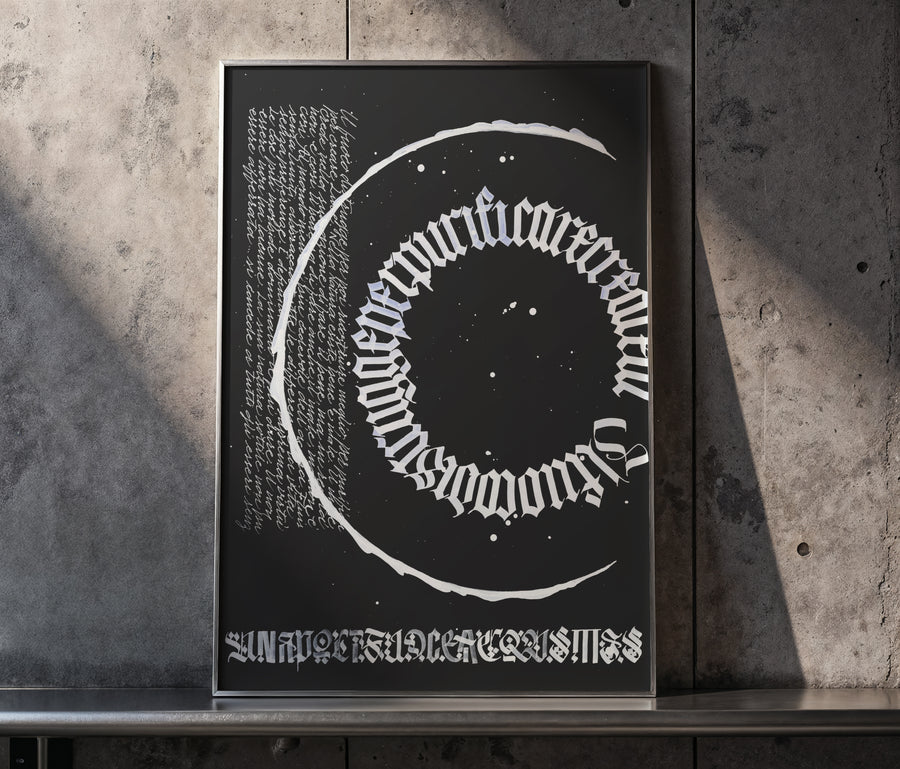 Poster formato A3 Vesuvio | Drew Lab2
