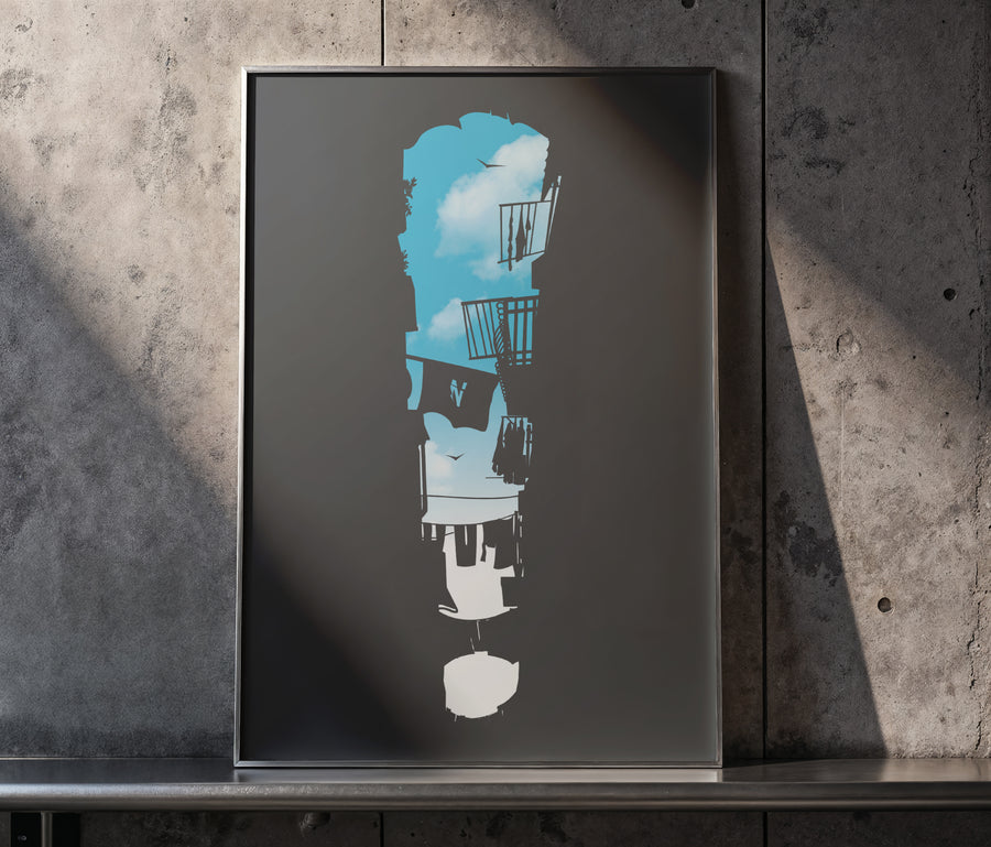Poster formato A3 Vico Esclamativo | Gabriele Rollin