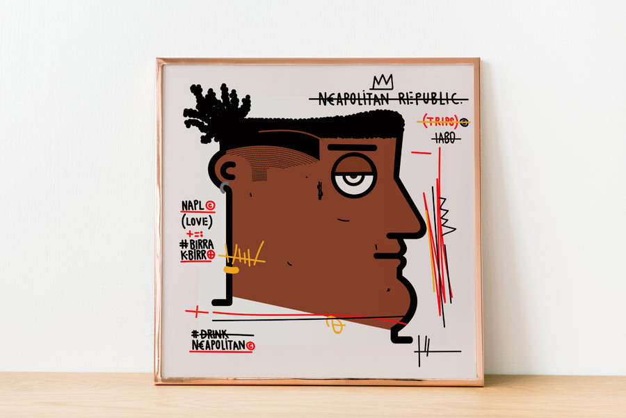 Poster quadrato Basquiat | IABO